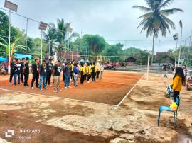 Turnamen Bola Voli Antar Padukuhan Dalam Rangka Hari Jadi Kalurahan Petir Ke-182